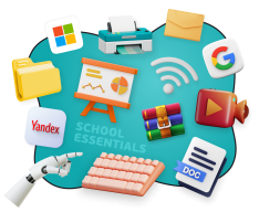 Цифровая база для школьника - КИБЕРшкола программирования для детей, компьютерные курсы для школьников, начинающих и подростков - KIBERone г. Метрогородок