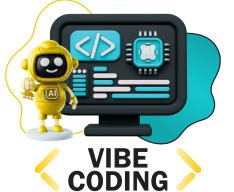 Vibe Coding & AI-инжиниринг - КИБЕРшкола программирования для детей, компьютерные курсы для школьников, начинающих и подростков - KIBERone г. Метрогородок