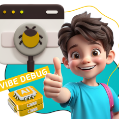 Тестирование & Vibe Debug. Охотники за багами - КИБЕРшкола программирования для детей, компьютерные курсы для школьников, начинающих и подростков - KIBERone г. Метрогородок