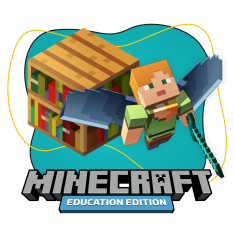 Minecraft Education - КИБЕРшкола программирования для детей, компьютерные курсы для школьников, начинающих и подростков - KIBERone г. Метрогородок