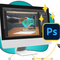 Волшебный Photoshop - КИБЕРшкола программирования для детей, компьютерные курсы для школьников, начинающих и подростков - KIBERone г. Метрогородок