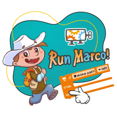 Run Marco - КИБЕРшкола программирования для детей, компьютерные курсы для школьников, начинающих и подростков - KIBERone г. Метрогородок
