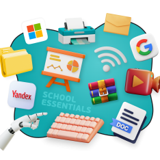 Цифровая база для школьника - КИБЕРшкола программирования для детей, компьютерные курсы для школьников, начинающих и подростков - KIBERone г. Метрогородок