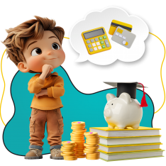 Финансовый интеллект вместе KIBERone - КИБЕРшкола программирования для детей, компьютерные курсы для школьников, начинающих и подростков - KIBERone г. Метрогородок