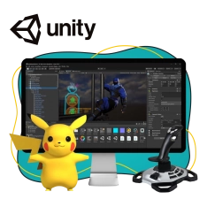 Мир игр на Unity 2D на популярном движке + AI-помощники - КИБЕРшкола программирования для детей, компьютерные курсы для школьников, начинающих и подростков - KIBERone г. Метрогородок