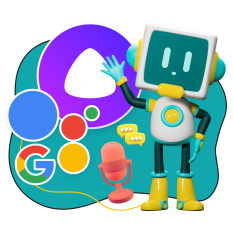 Голосовой помощник Алиса - КИБЕРшкола программирования для детей, компьютерные курсы для школьников, начинающих и подростков - KIBERone г. Метрогородок