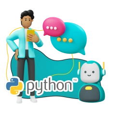 Умный чат-бот на Python на Telegram - КИБЕРшкола программирования для детей, компьютерные курсы для школьников, начинающих и подростков - KIBERone г. Метрогородок