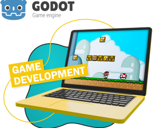 Godot.  Основа создания легендарных игр - КИБЕРшкола программирования для детей, компьютерные курсы для школьников, начинающих и подростков - KIBERone г. Метрогородок