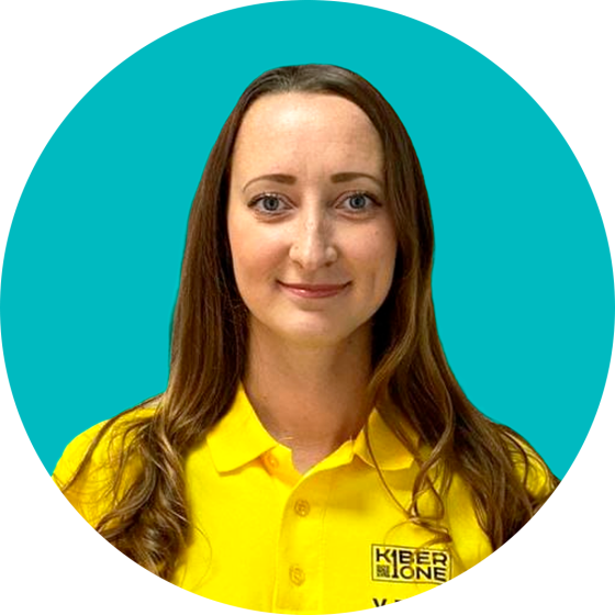 Инна В. - КИБЕРшкола программирования для детей, компьютерные курсы для школьников, начинающих и подростков - KIBERone г. Метрогородок